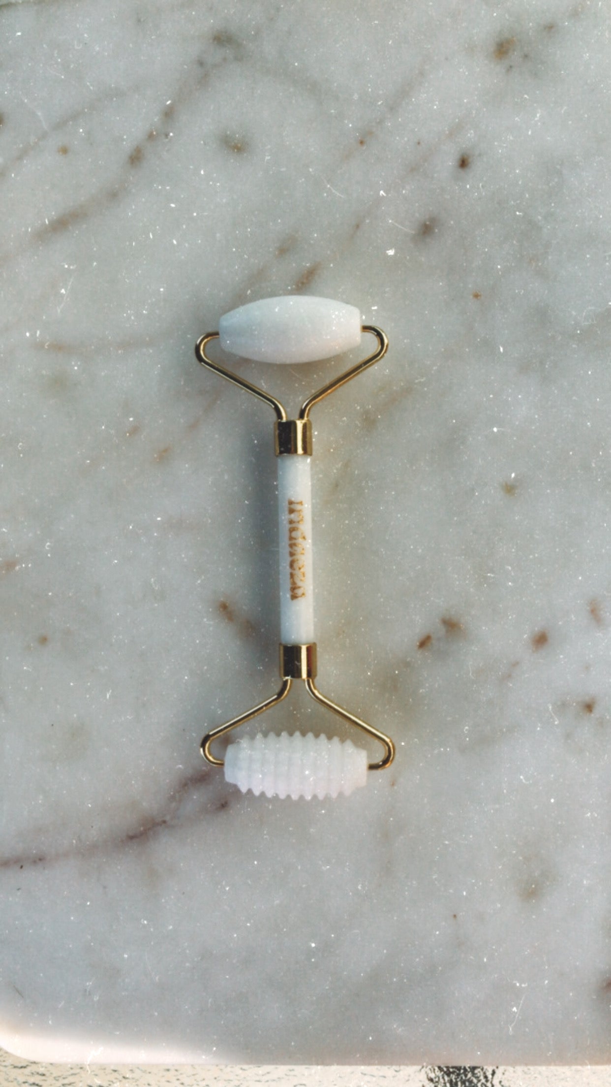 Facial Roller White Jade